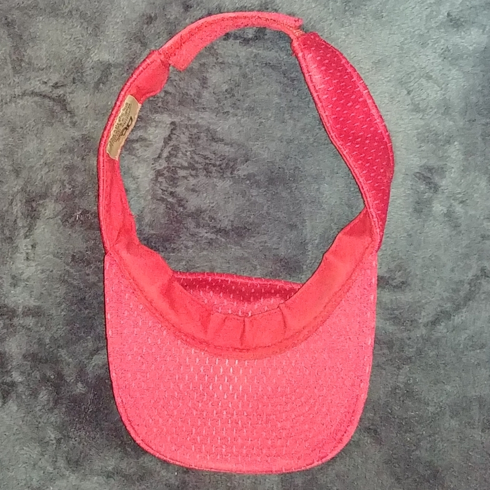 Red Sport Visor - Picture 3 of 3